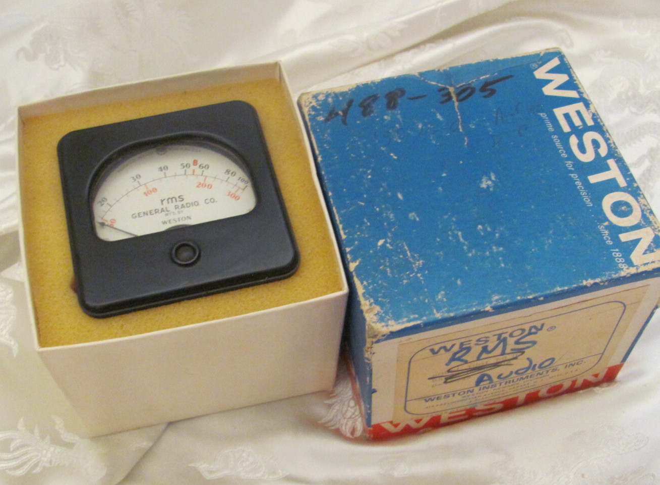 Weston 301 General Radio RMS Meter Gauge Vintage Panel Instrument NIB Audio