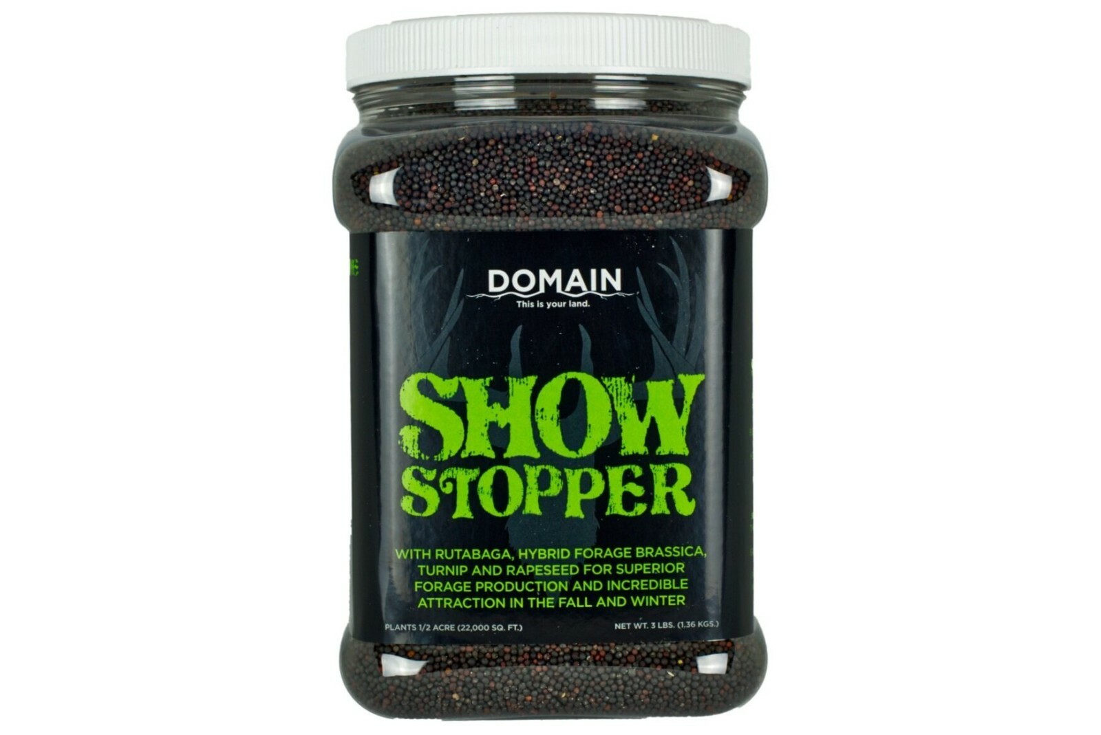 Domain Show Stopper Food Plot Mix, 1/2 acre