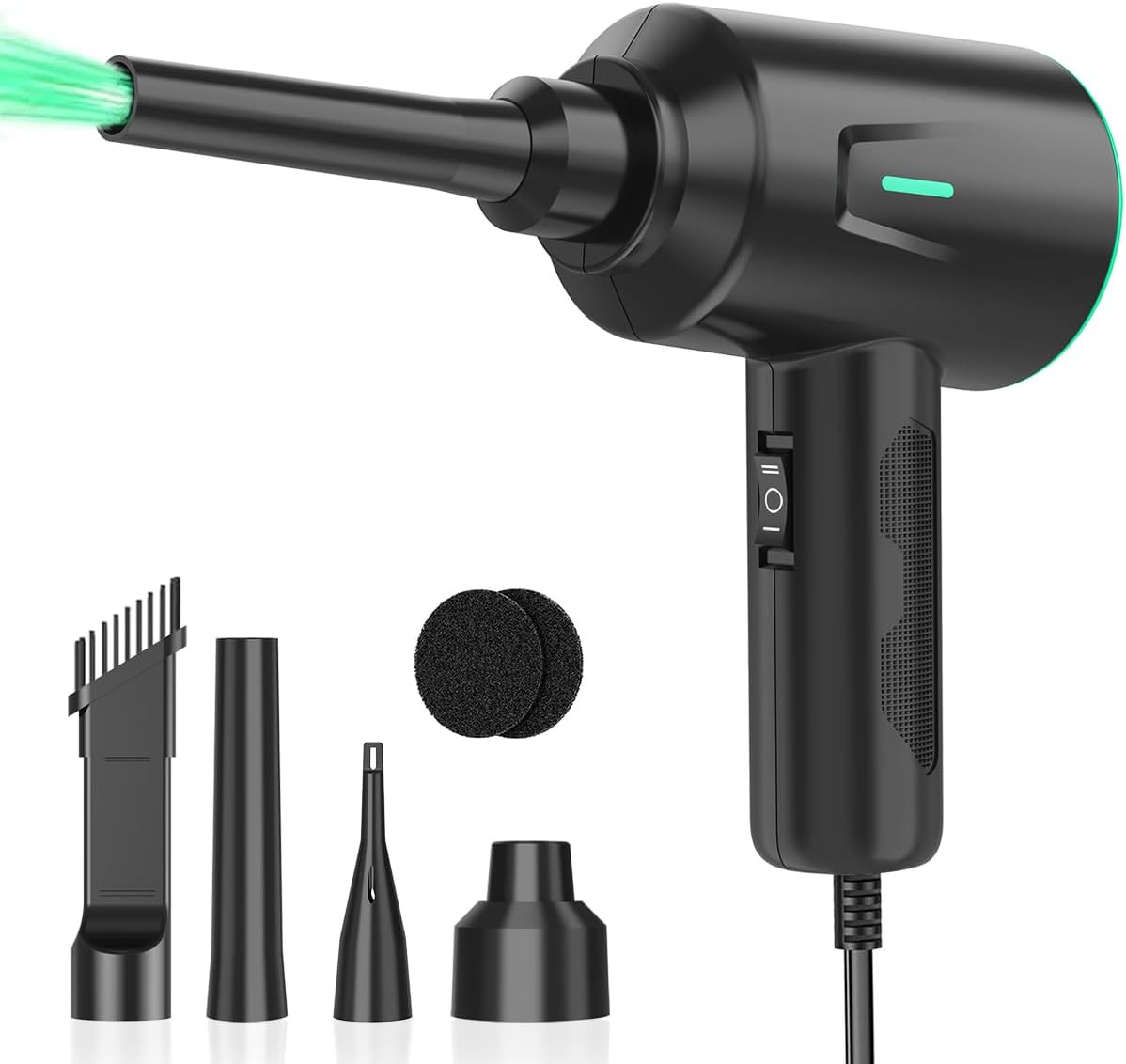 Air Duster - Electric Air Blower - 5.74Oz High Power Cleaning for Computer - PC