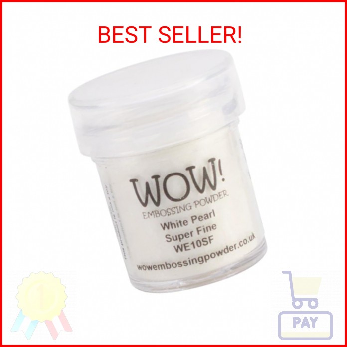 Wow Embossing Powder WOW Embossing Powder, 15ml, White Pearl