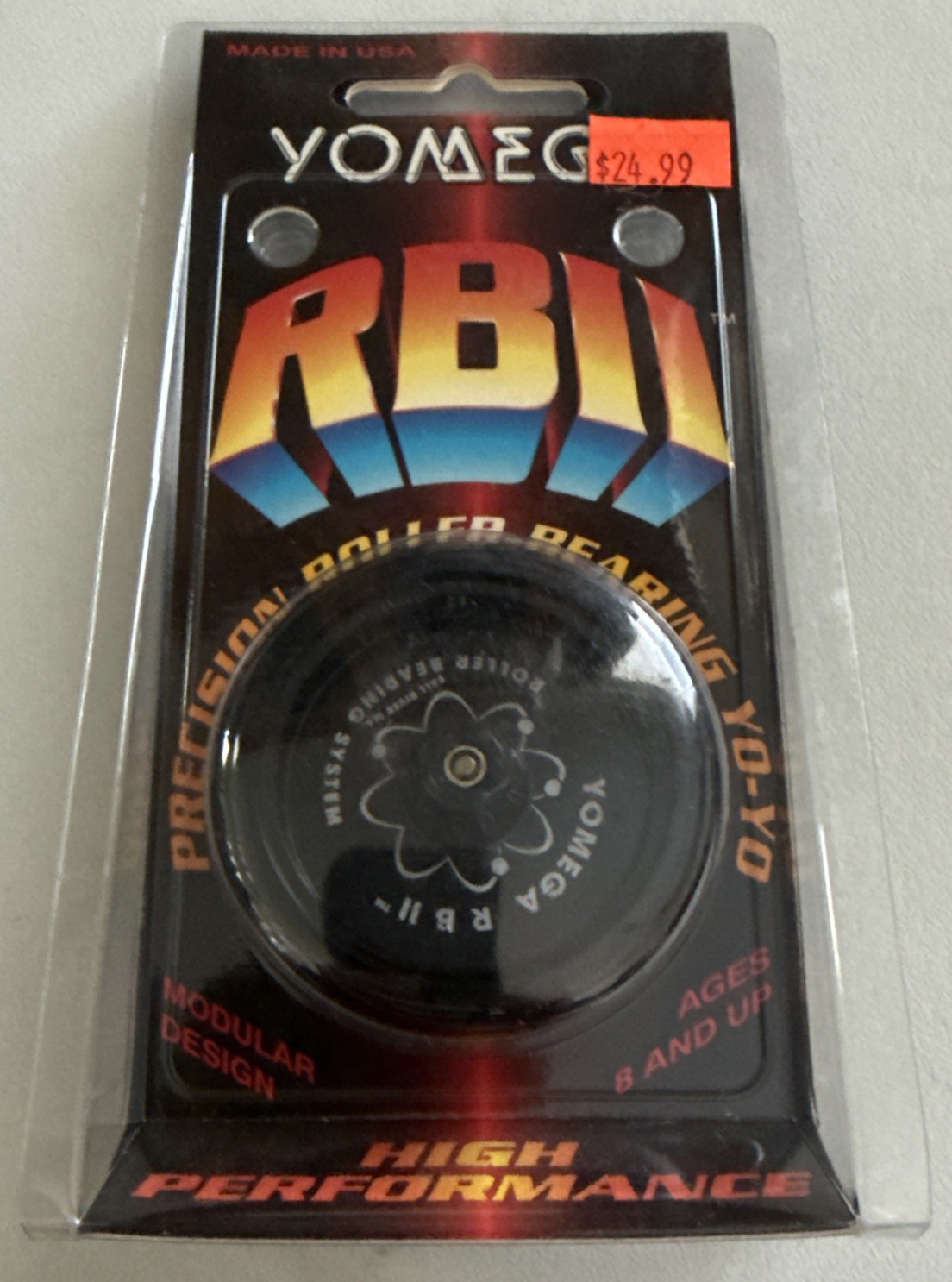 VINTAGE YOMEGA RBII ROLLER BEARING SYSTEM YOYO