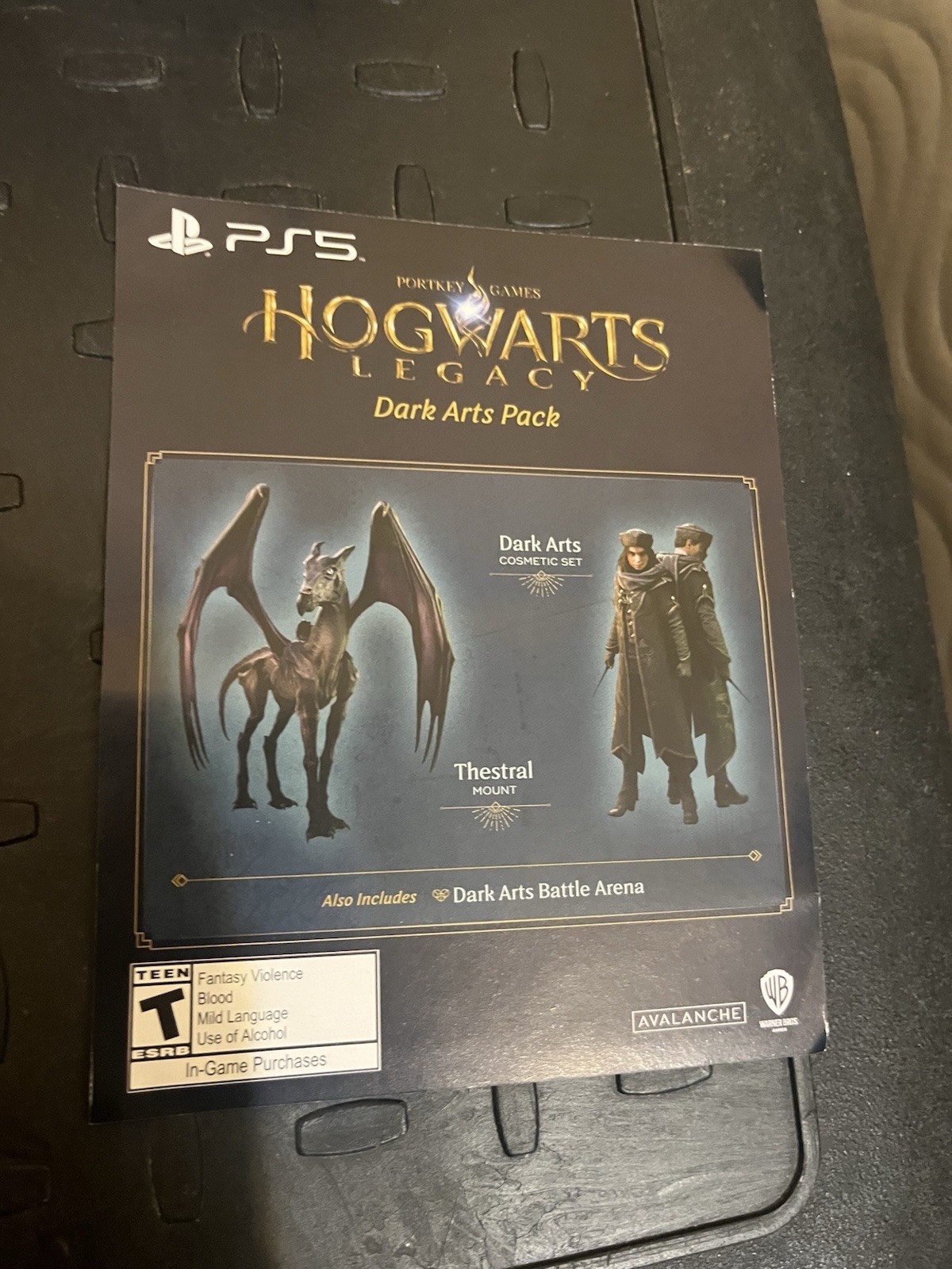 Hogwarts Legacy Dark Arts Pack DLC PS5