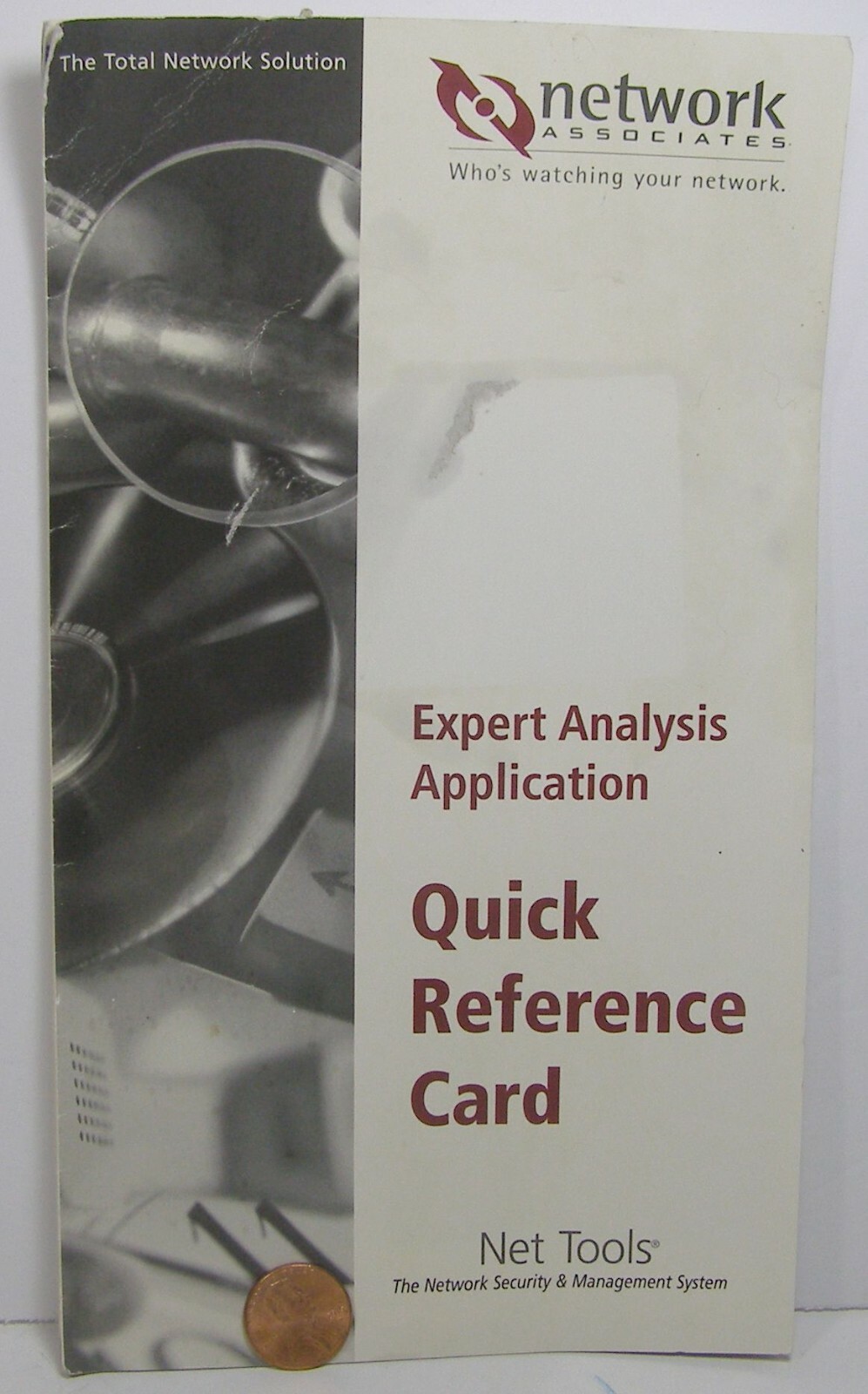 Network Associates Quick Reference Card Expert Analysis Application  Net Tools