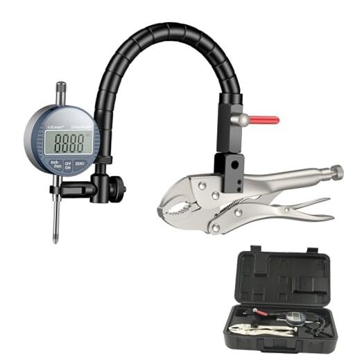 Premium Disc and Rotor/Ball Joint Digital Gage, 1'' by 0.0005'' Indicator and