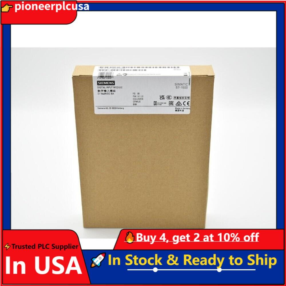 New Siemens 6ES7521-1BH10-0AA0 6ES7 521-1BH10-0AA0 1 Year Warranty Fast Shipping