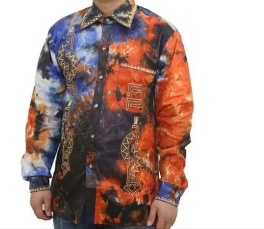 Men African Long Sleeve Shirts M,L,XL