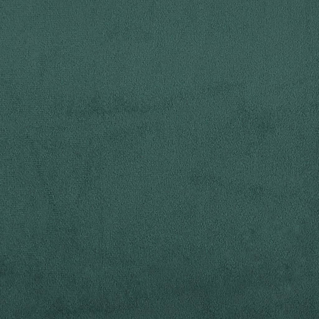 Sofa Chair Dark Green Velvet