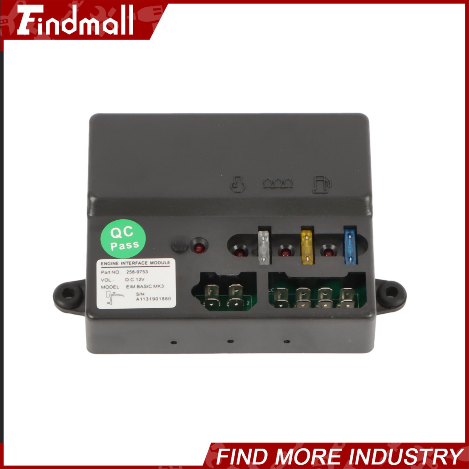 Findmall EIM 258-9753 917-422 12V Generator Controller Engine Interface Module