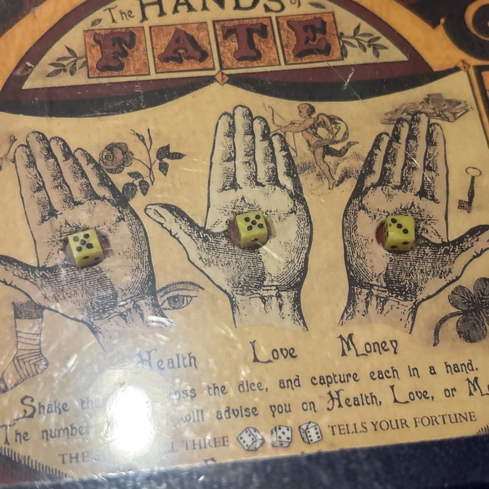 Hands of Fate Dice Oracle Fortune Teller Magic Mentalism