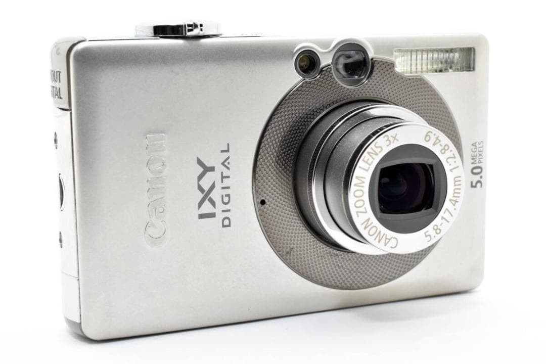 Canon IXY DIGITAL 55 Silver Compact Camera Excellent Condition Tested
