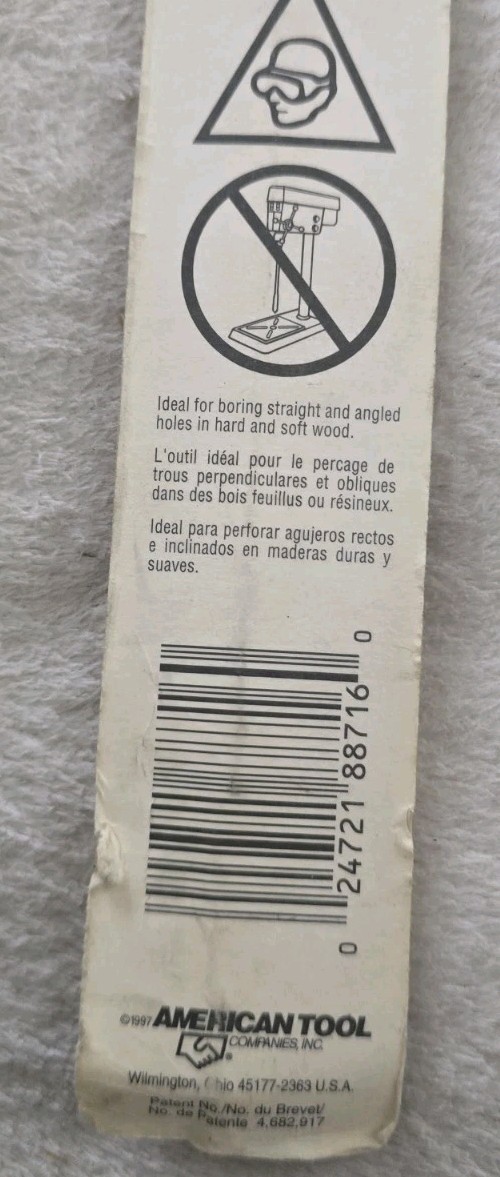 887174 7/8 Speedbor 2000 XL drill Spade bit