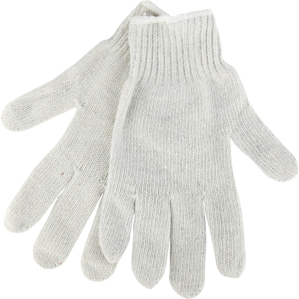 Do it Men's Medium Reversible Knit Polyester Mason Glove, White 759762 SIM