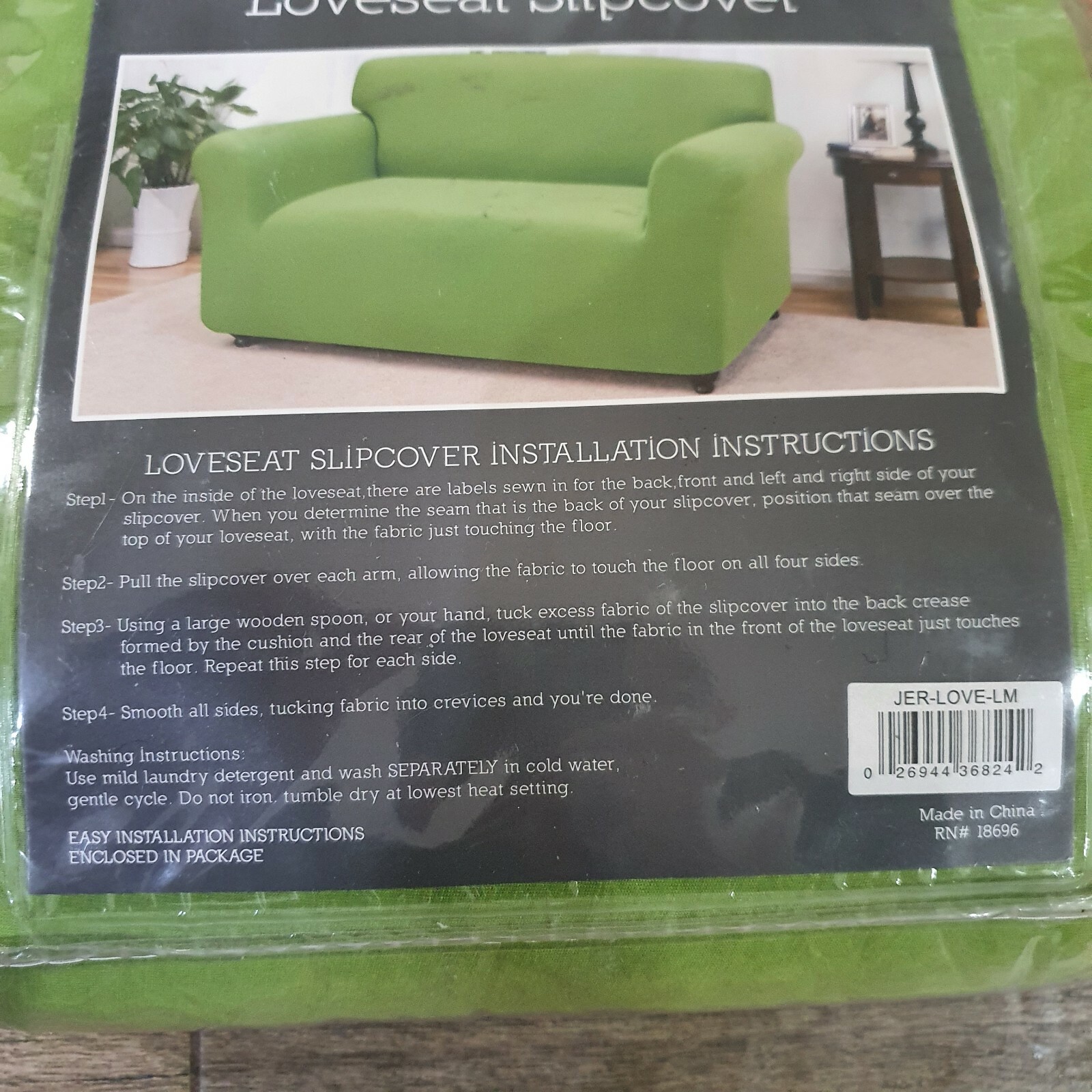 Sanctuary Stretch Jersey Loveseat Slipcover