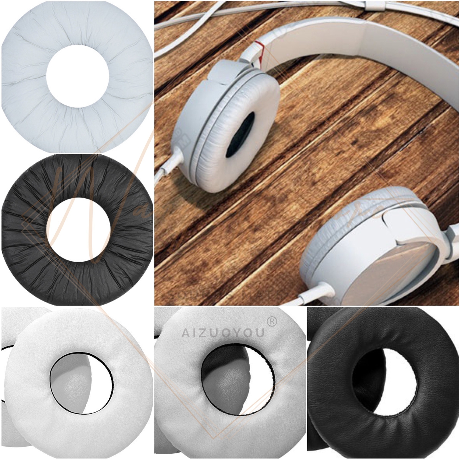 Ear Pads for Sony MDR V 150 200 250 300 400 ZX 100 110 220 300 310 330 Headphone