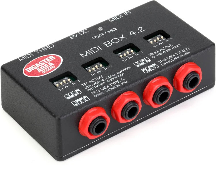 Disaster Area Designs MIDI Box 4.2 MIDI-TRS Converter
