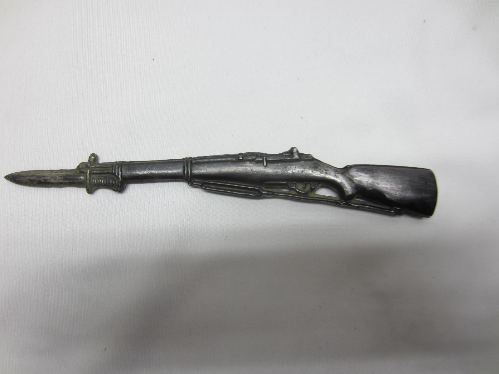 WWII US Miniature M1 Rifle Metal Paperweight~Letter Opener as pictured