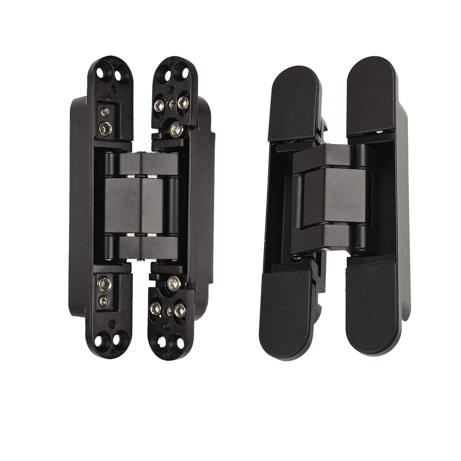 6inch Hidden Door Hinges Invisible Hinges Concealed Hinges Zinc Alloy 180 Deg...