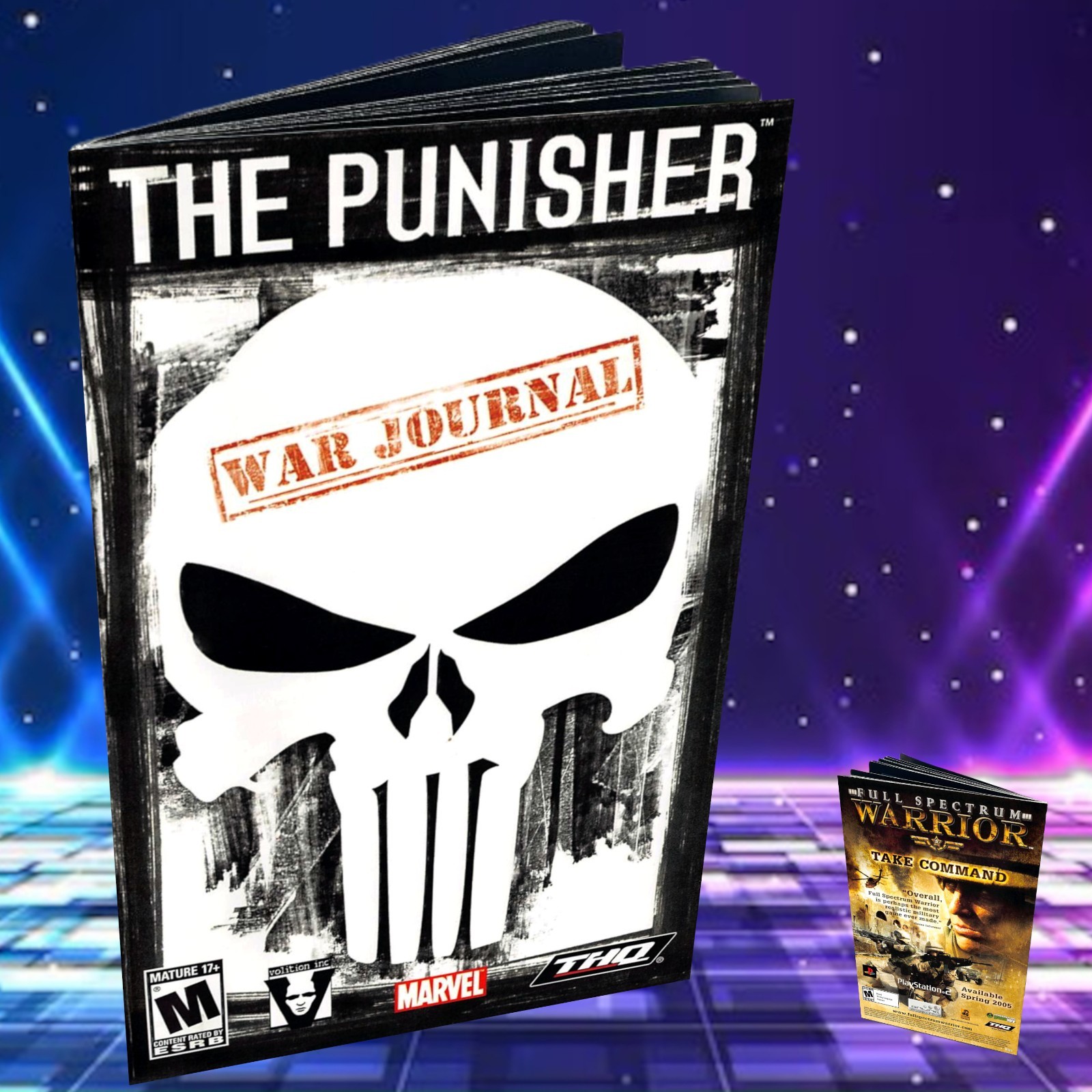 Replacement Manual for Punisher - Sony PS2 Instruction Booklet