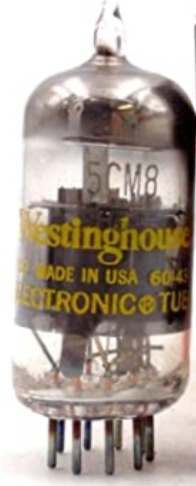 5CM8 TUBE WESTINGHOUSE TESTED & BOXED VINTAGE SURPLUS