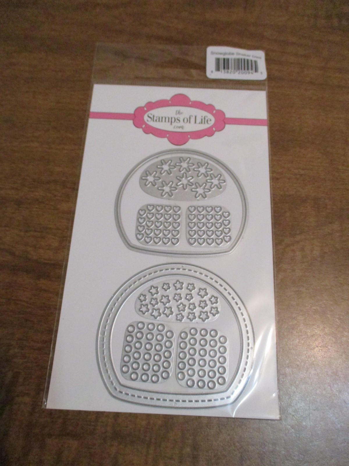 THE STAMPS OF LIFE SNOWGLOBE SHAKER DIE SET