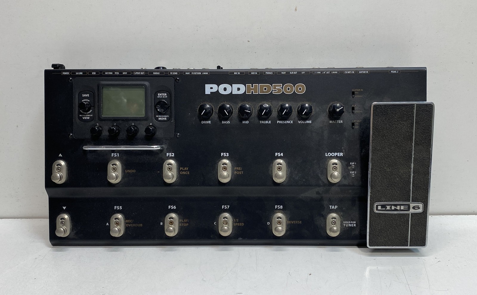 Line 6 POD HD500 Guitar Multi-Effects Floor Processor Pedal - Parts or Repair