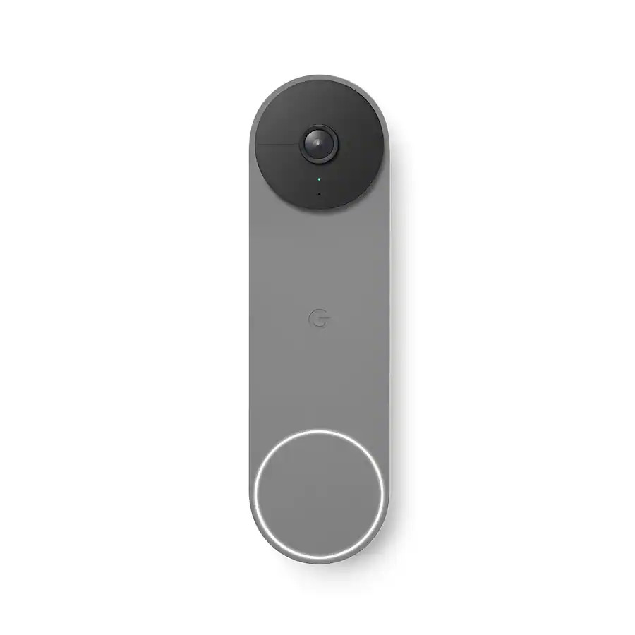 Google Nest Outdoor Security Smart Doorbell - GWX3T (Battery) - Ash - VG READ