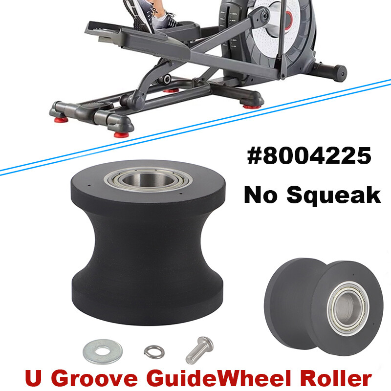 For Schwinn Nautilus E430, E470 Elliptical U Groove Guide Wheel Roller 8004225