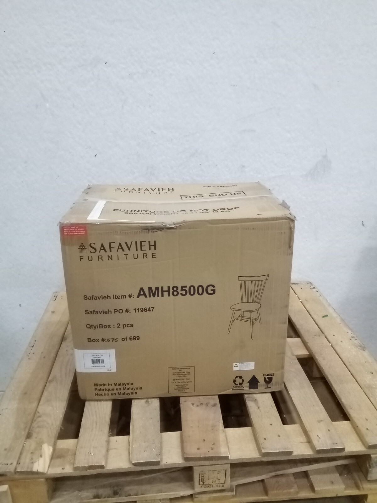 Safavieh Spindle Dining Chair , Reduced Price 2172723021 AMH8500G