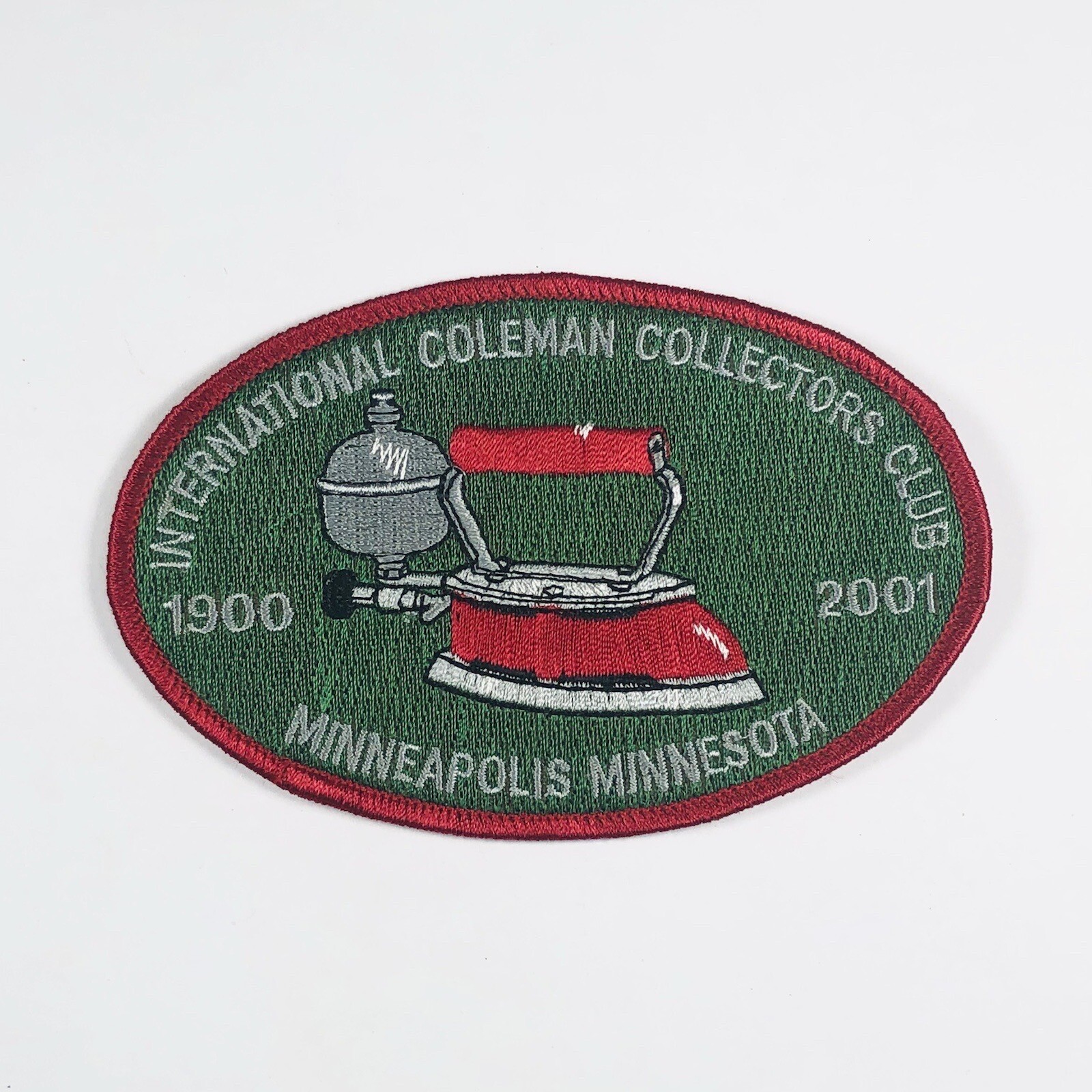 2001 ICCC International Coleman Collectors Club Convention Patch Minneapolis, MN
