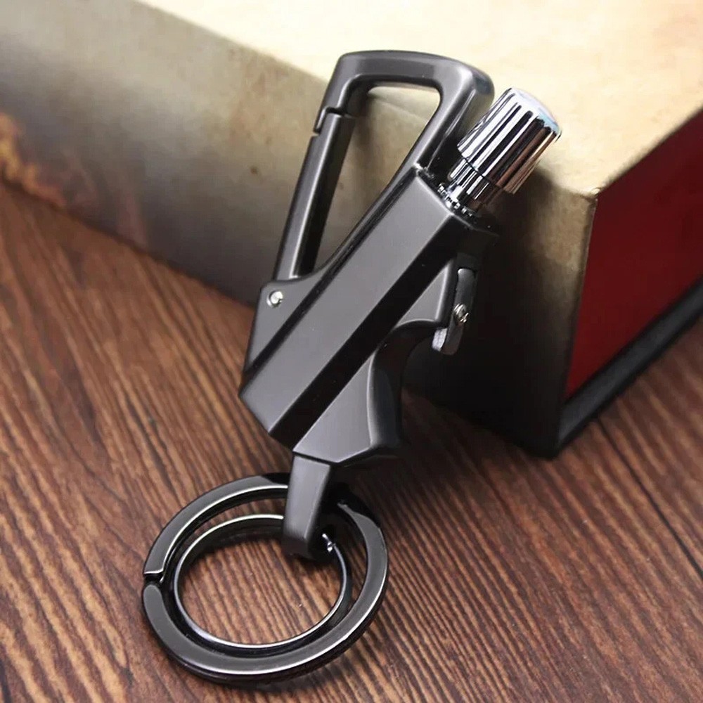 1-3Pack Permanent Match Infinity Lighter with Multitool Keychain Bottle Opener *