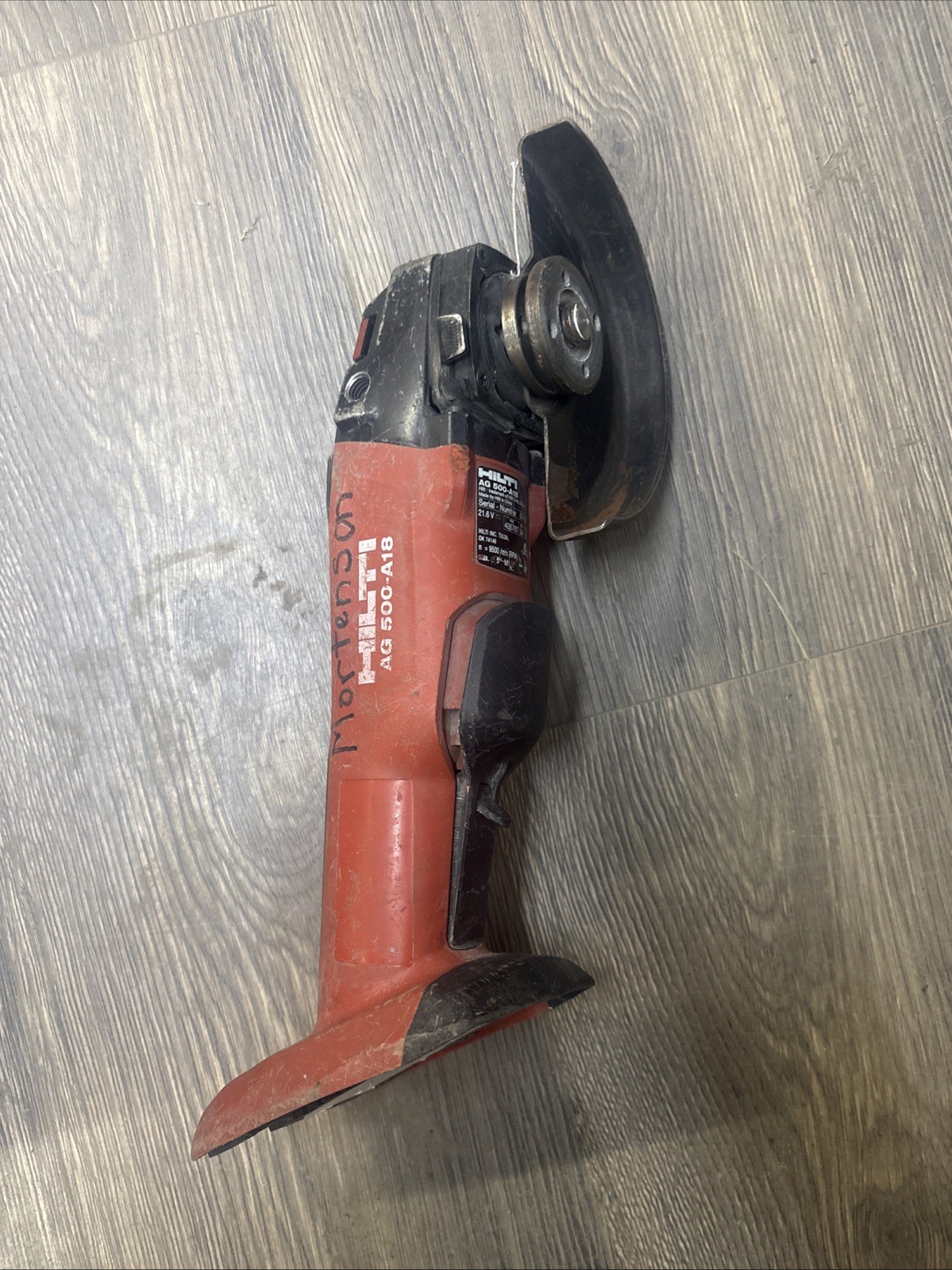 Hilti AG 500-A22 Cordless Angle Grinder 22-Volt with 1 B18 5.2 Li-Ion Battery