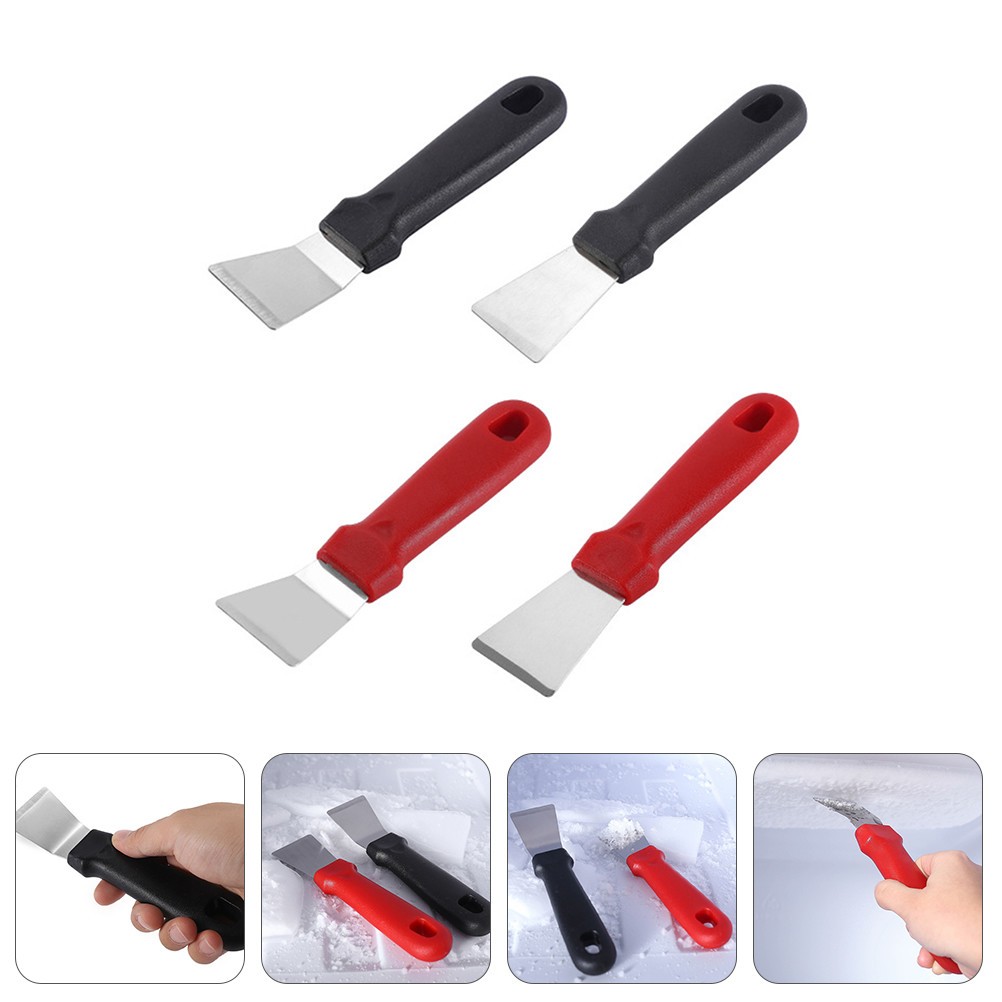 4 PCS Freezer Kitchen Cleaning Spatula Multifunctional Snow Removal Tool