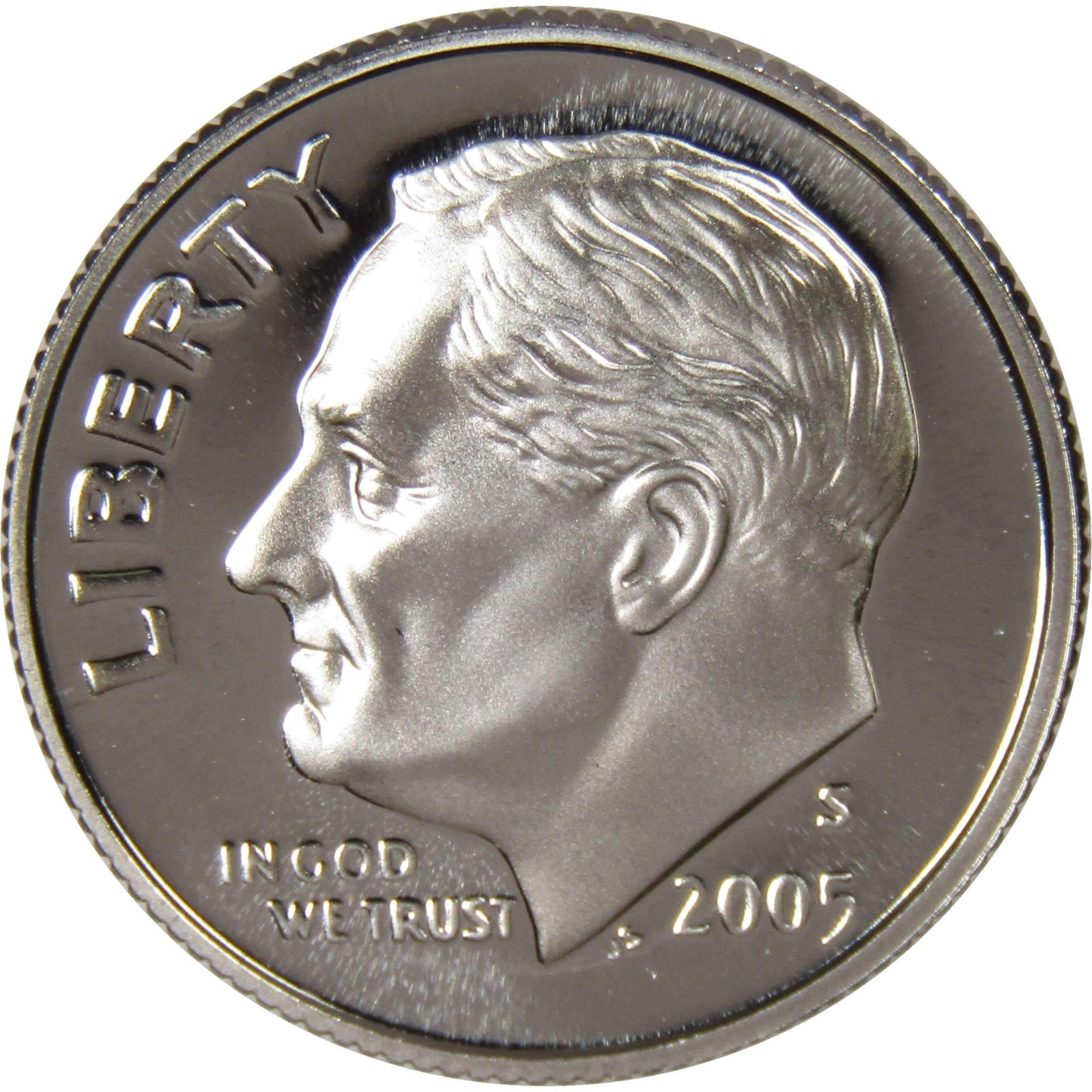 2005 S Roosevelt Dime Choice Proof Clad 10c US Coin Collectible