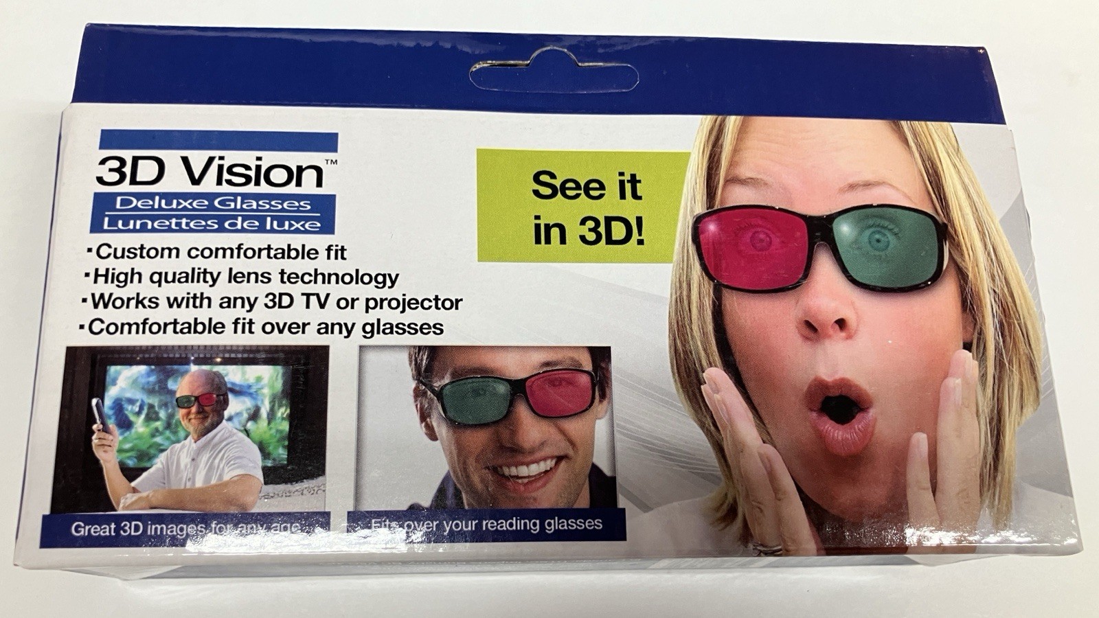 3D Vision 3D Deluxe Glasses New In Box NIB