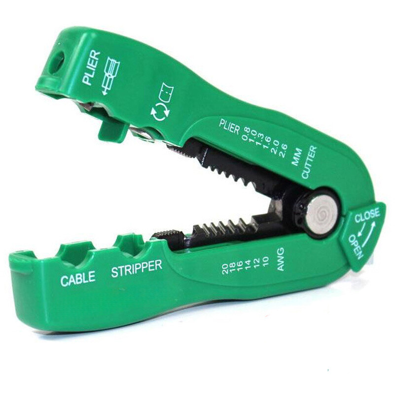 Portable Stripping Wire Cutter 0.8-2.6mm Pocket Wire Stripper Repair Tool
