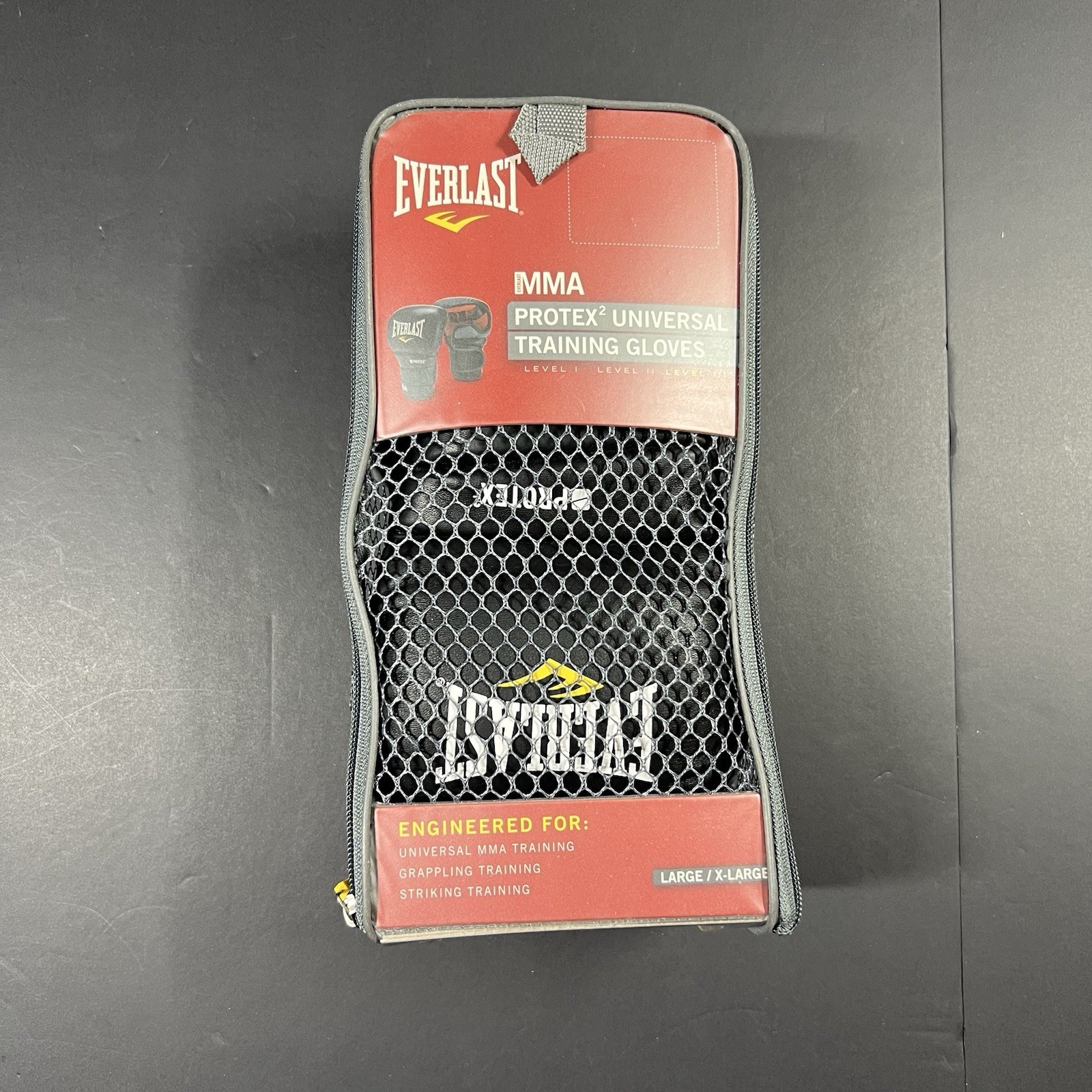 Everlast Level III Protex 2 Universal Training Gloves  MMA, Grappling, Strikes