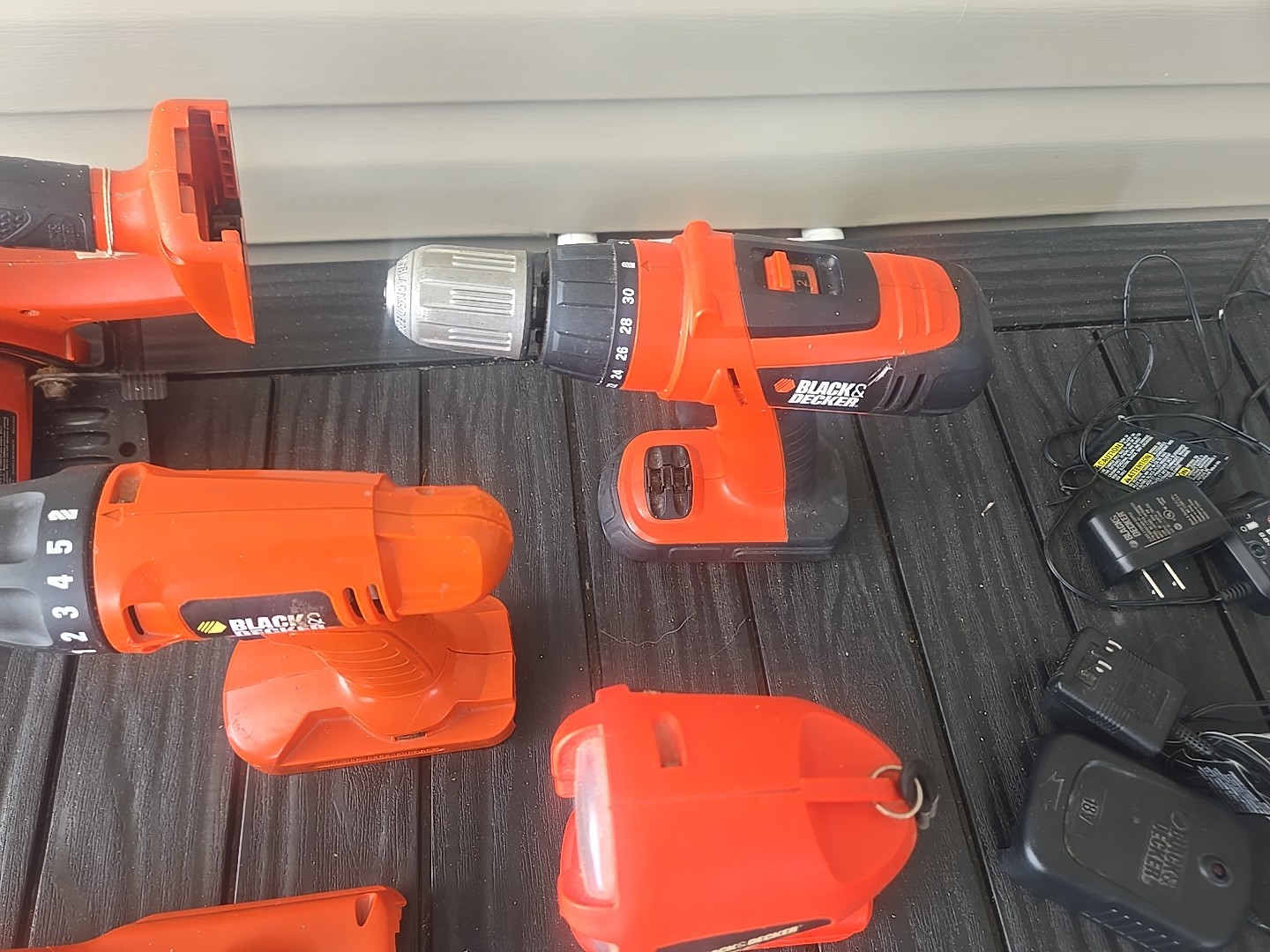 Black & Decker FireStorm 18V Cordless Tool Set: See Description Complete List