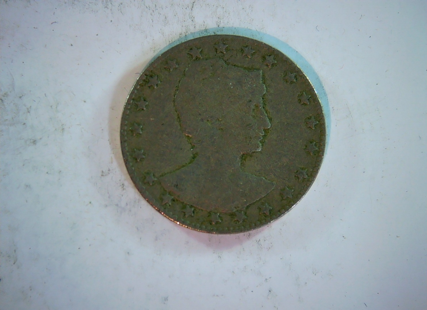 Brazil 100 Reis Brazil 100 Réis (Republic, stars/Liberty head type) Coin