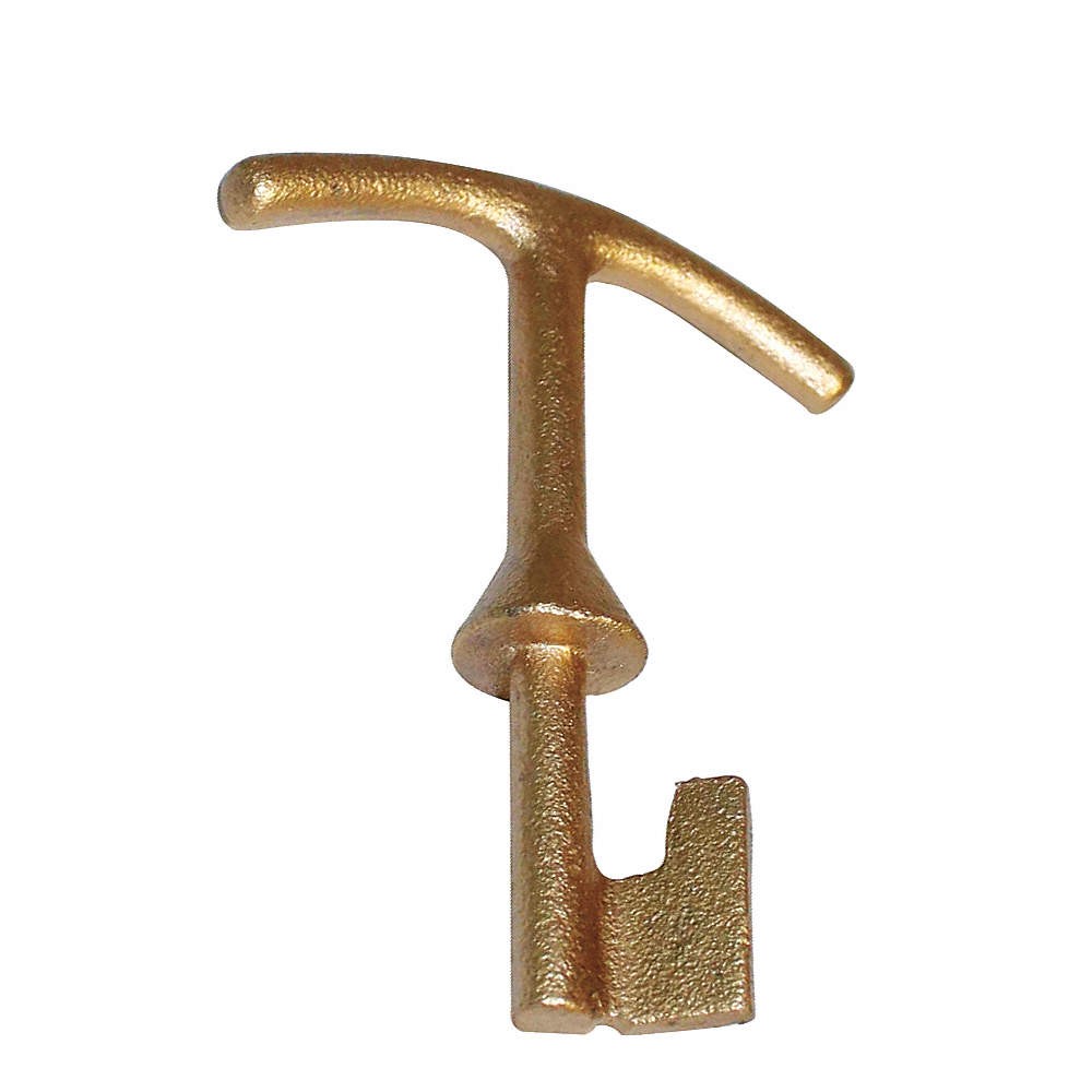 GRAINGER APPROVED 34A513 Water Meter Key,Box,6 in PK 6