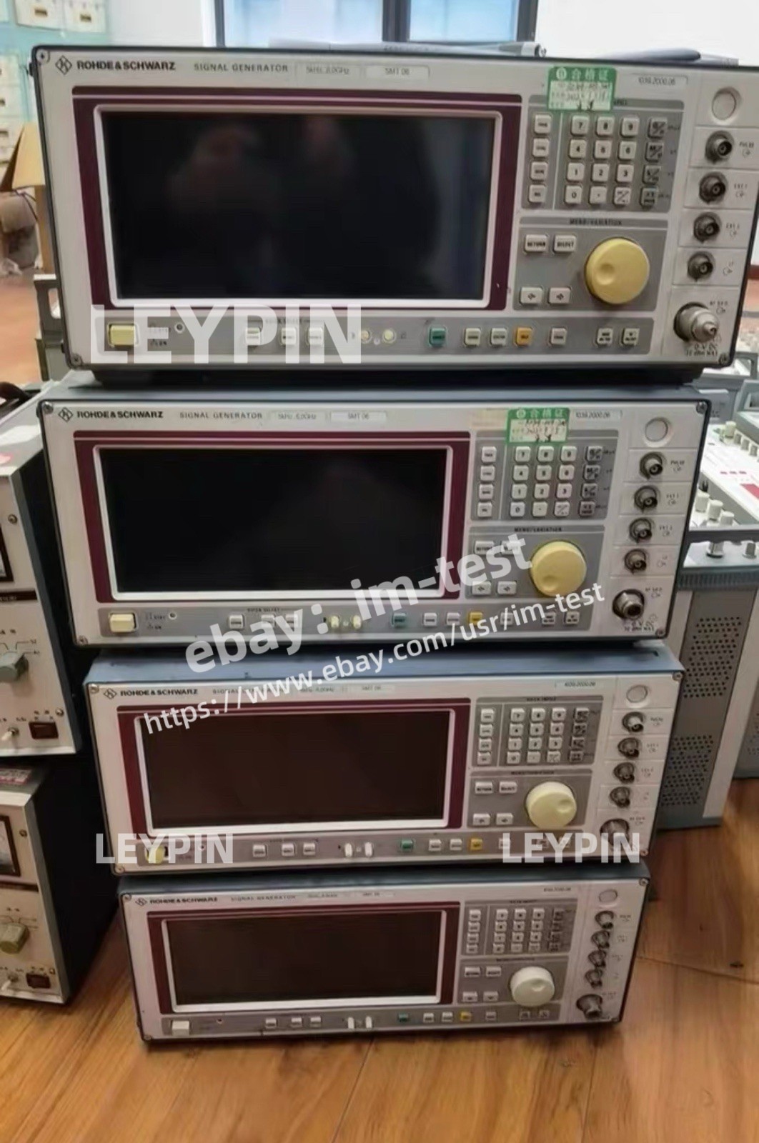 1pc R&S ROHDE & SCHWARZ SMT06 SIGNAL GENERATOR, 5 KHZ TO 6 GHZ#Im