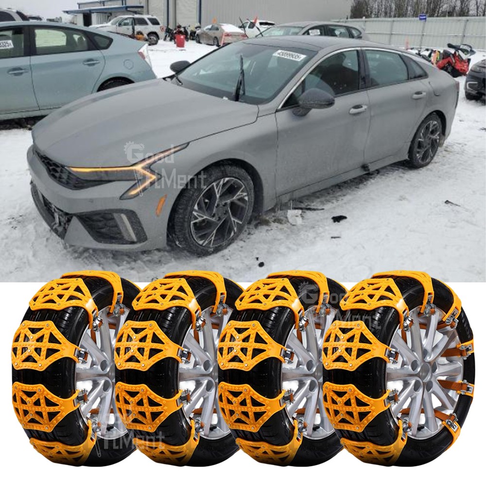 10Pcs Snow Chains Car Anti-Skid Chains Tire Chains For K5 GT GT-line 2025 2026
