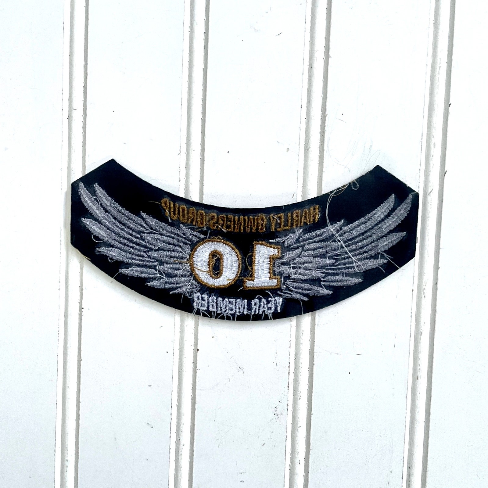 Harley Davidson Owners Group HOG Patch 10 Year Member