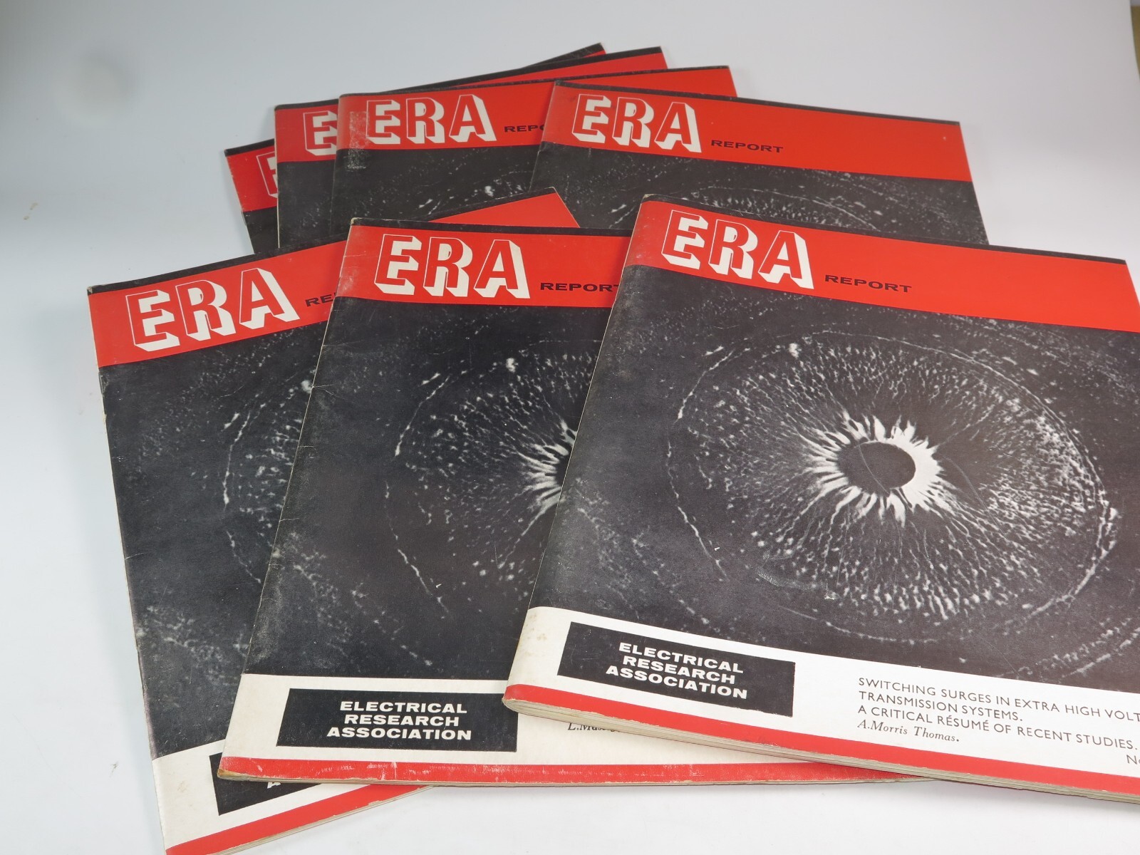 VINTAGE SCIENTIFIC COLLECTABLE Electrical Research Association Reports Selection