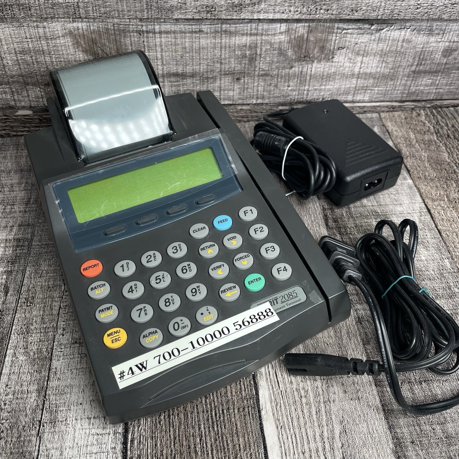 Lip Nurit 2085 POS EDC Terminal Credit Card Machine Reader Receipt Printer