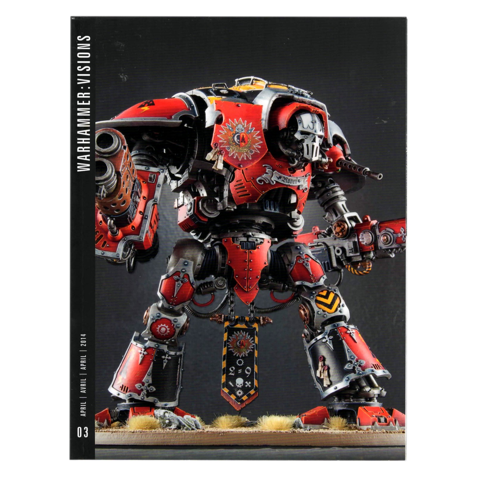 Warhammer Visions 03 April 2014 - Magazine Warhammer Fantasy 40k White Dwarf YHP
