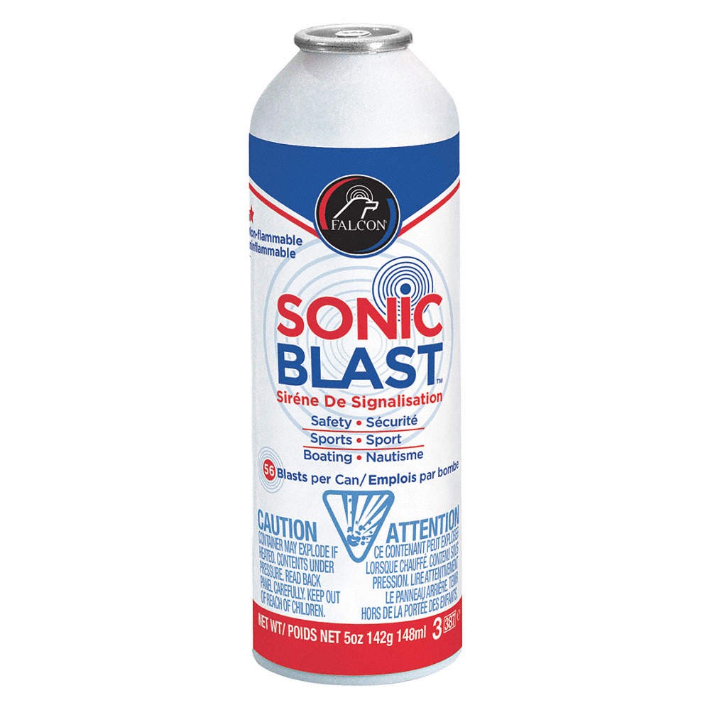 SONIC BLAST FSB5R Personal Safety Horn Refill,120db 53XP88