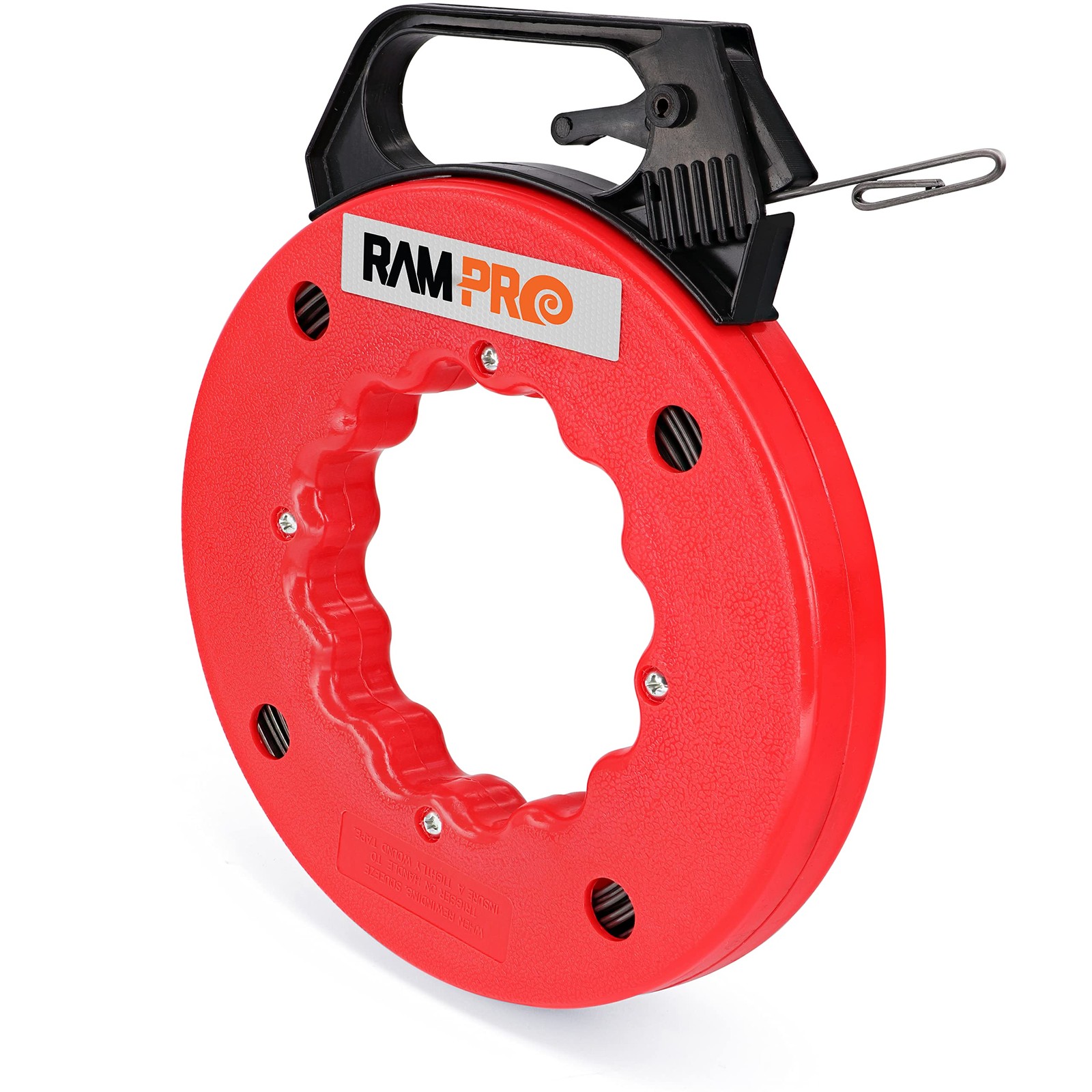 Fish Tape Wire Puller 50ft - Easy to use Cable Puller Tool with Double Loop T...