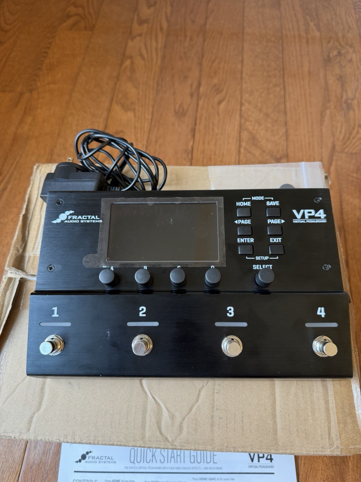 Fractal Audio VP4 Virtual Pedalboard
