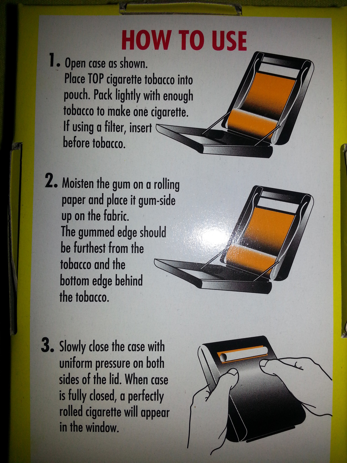 Top Automatic Cigarette Maker, Open, Add, Close, You Have A Cigarette Free Gift!