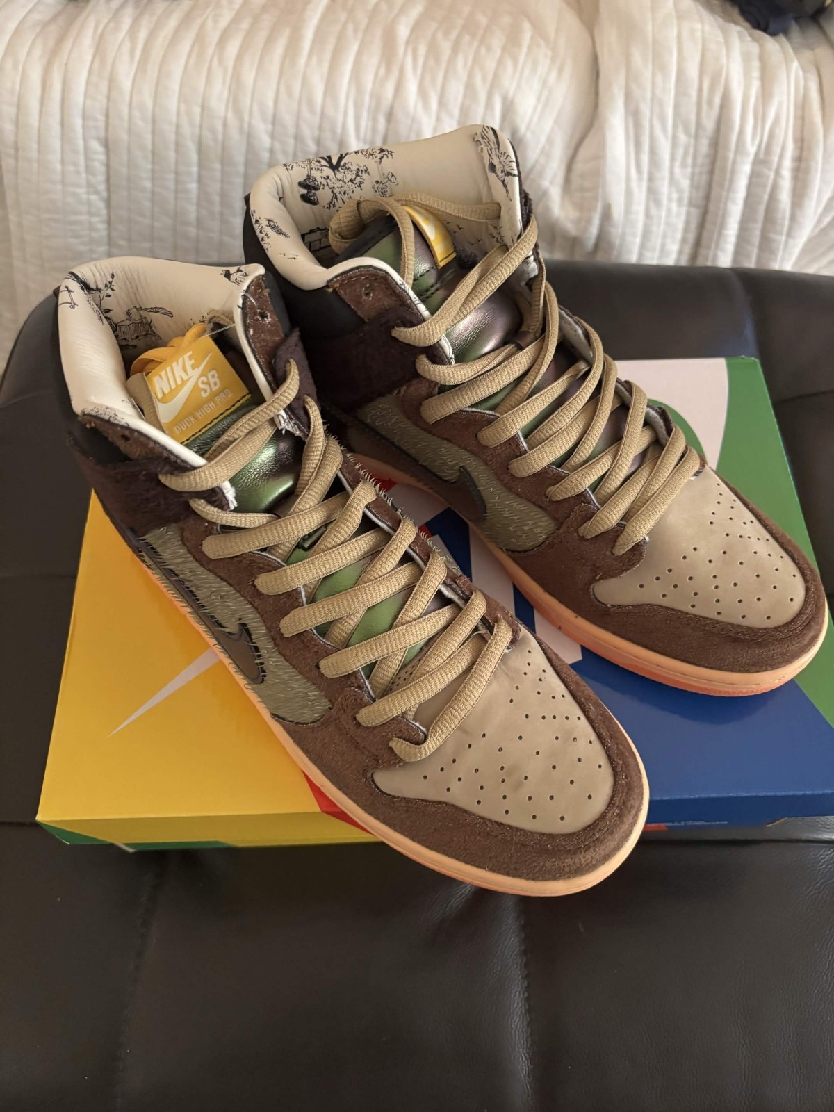 Size 10.5 - Concepts x Nike Dunk Pro SB Special Box High TurDUNKen